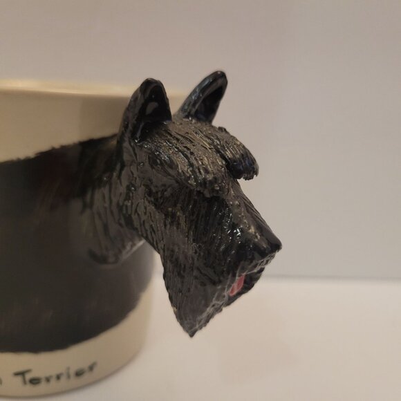Blue Witch Scottish Terrier Ceramic Mug With 3D Dog Handle - Picture 2 of 8